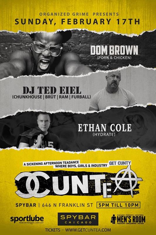 CUN - Tea - III event flyer for 2019-02-17 at SPYBAR