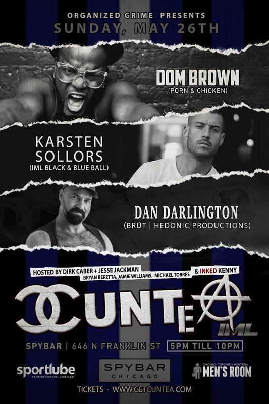 CUN - Tea - IML 41 event flyer for 2019-05-26 at SPYBAR