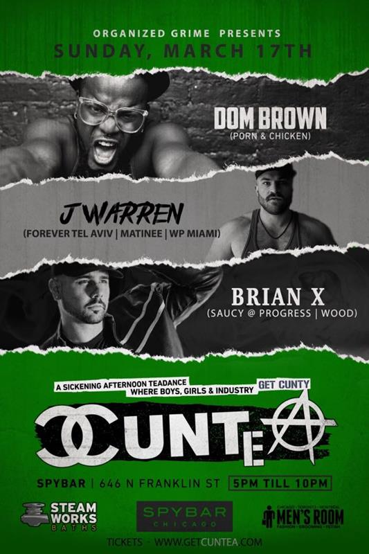 CUN - Tea - IV event flyer for 2019-03-17 at SPYBAR