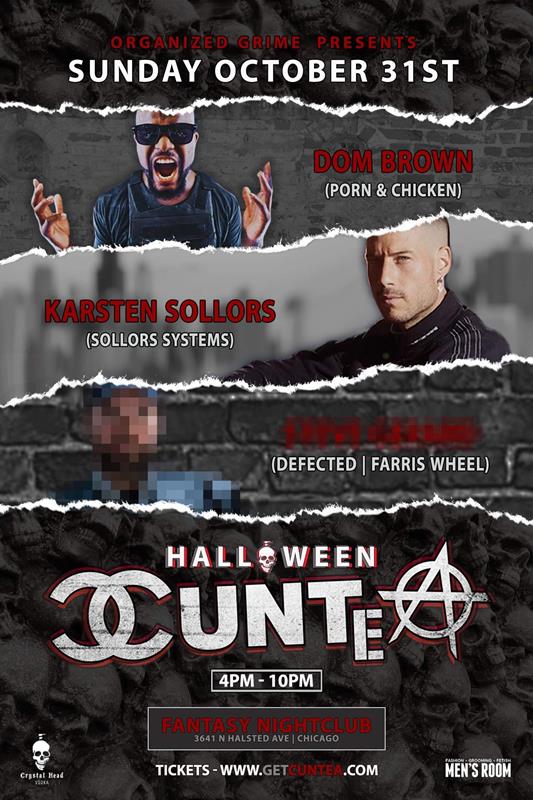 CUNTEA - HALLOWEEN event flyer for 2021-10-31 at FANTASY NIGHTCLUB