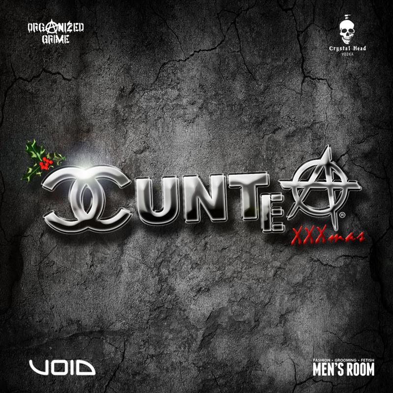 CUNTea™ - XXXmas event flyer for 2021-12-26 at DEBONAIR SOCIAL CLUB