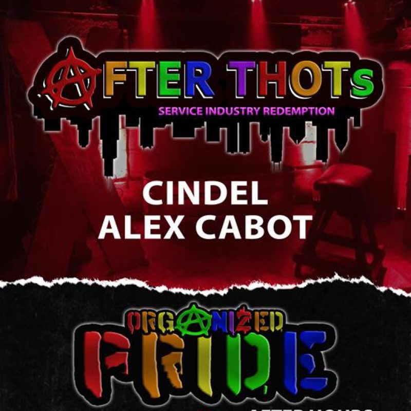AFTER THOTs - Pride event flyer for 2019-07-01 at JACKHAMMER
