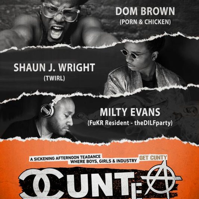 CUN - Tea - August event flyer for 2019-08-18 at SPYBAR