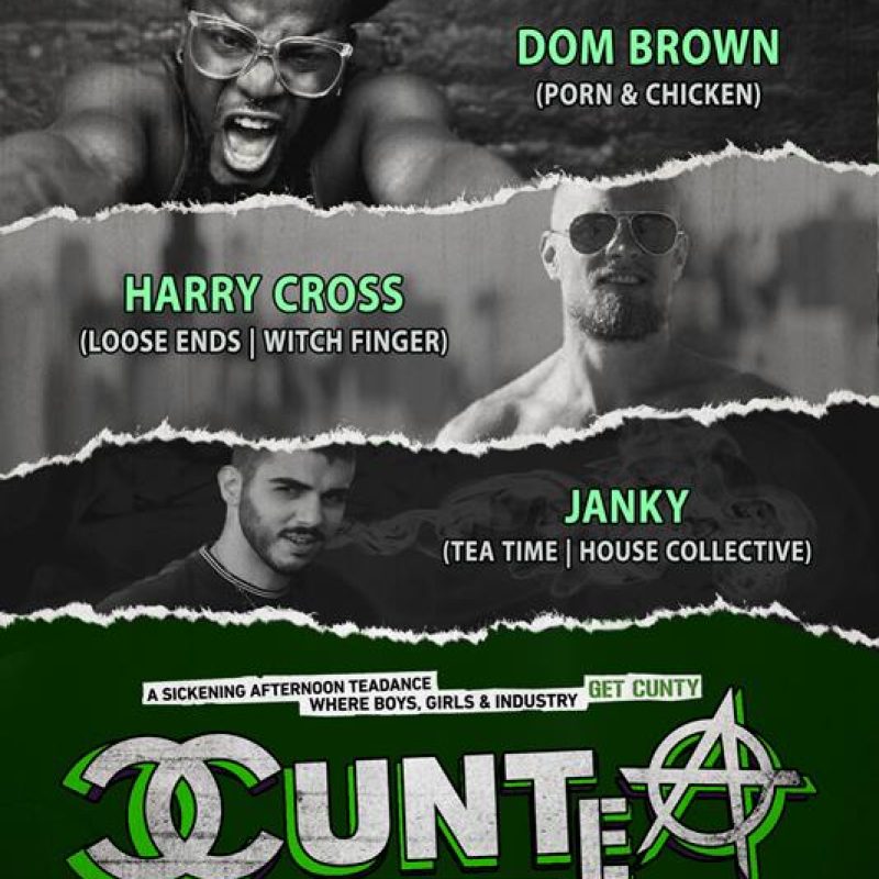 CUN - TEA - MARCH event flyer for 2020-03-15 at ELECTRIC HOTEL