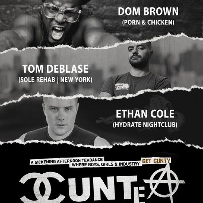 CUN - TEA - OCTOBER event flyer for 2019-10-20 at SPYBAR