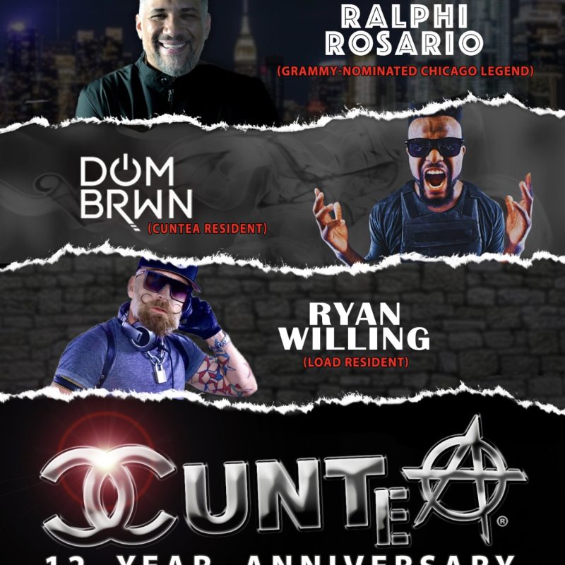 CUNTea™ - 12 YR ANNIVERSARY event flyer for 2024-09-22 at NEVER HAVE I EVER