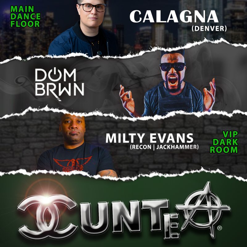 CUNTea™ - CALAGNA event flyer for 2023-04-23 at DEBONAIR SOCIAL CLUB