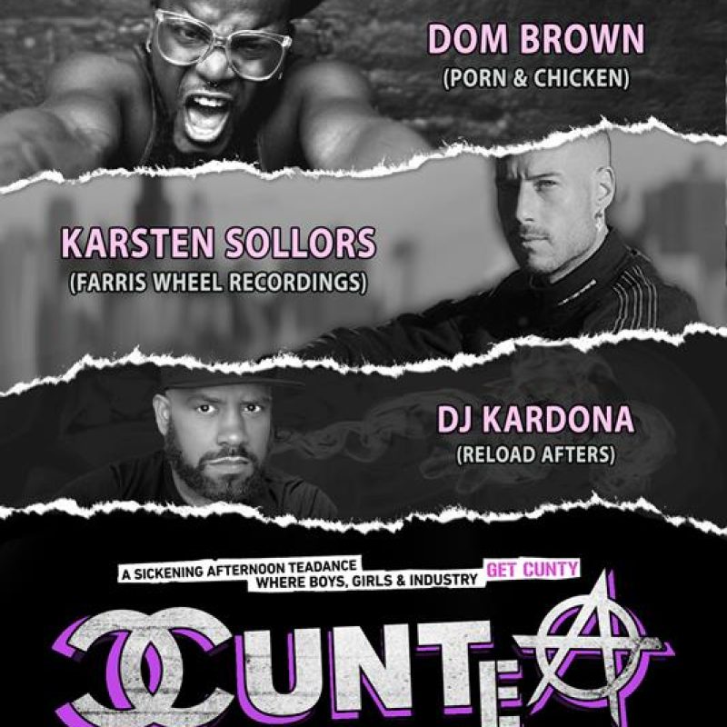 CUNTEA - ELECTRIC event flyer for 2020-02-16 at ELECTRIC HOTEL