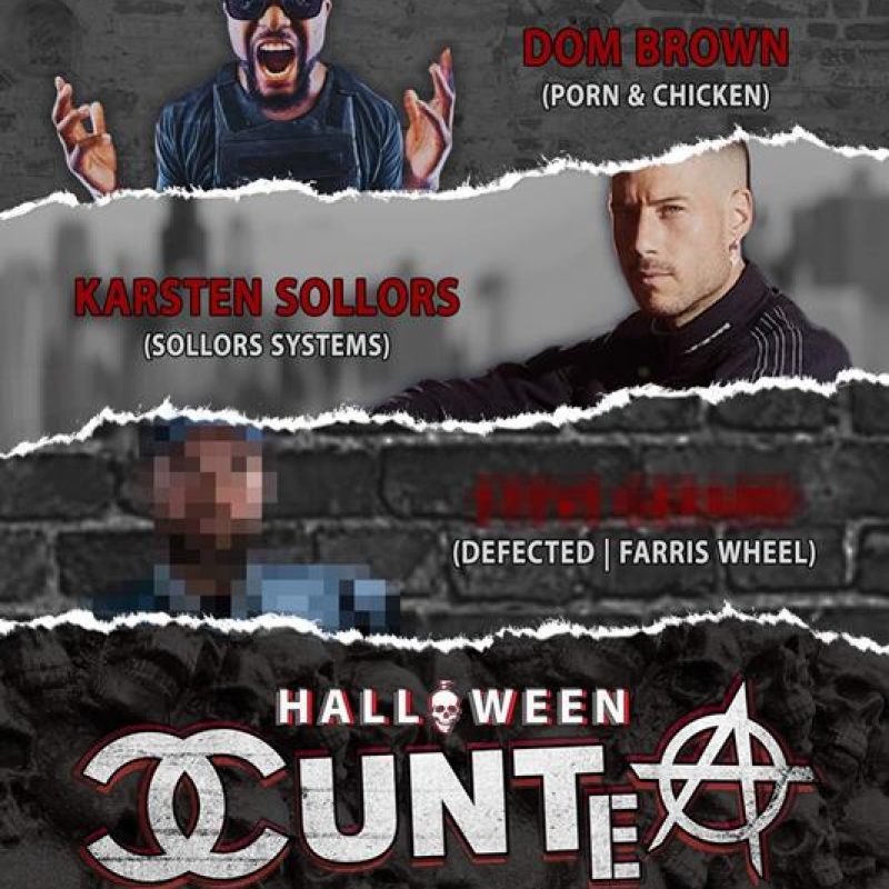 CUNTEA - HALLOWEEN event flyer for 2021-10-31 at FANTASY NIGHTCLUB
