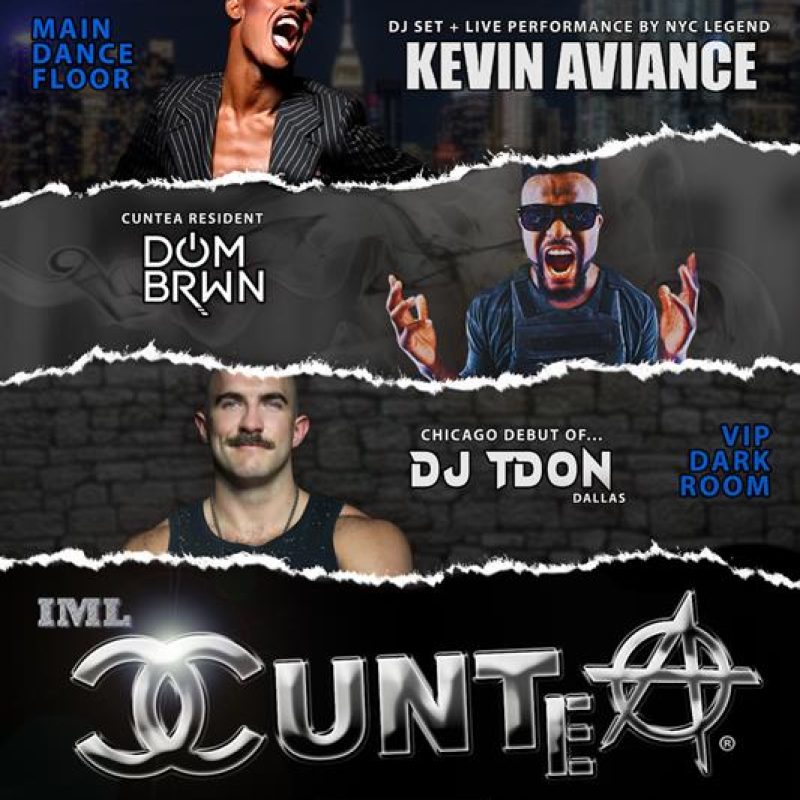 CUNTEA - IML EDITION event flyer for 2022-05-29 at DEBONAIR SOCIAL CLUB