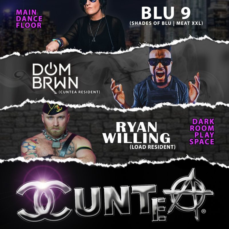CUNTEA™ RETURNS event flyer for 2023-09-10 at NEVER HAVE I EVER