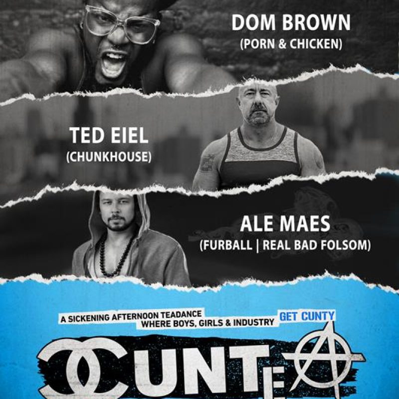 CUNTea - September event flyer for 2019-09-15 at SPYBAR