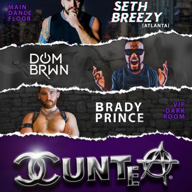 CUNTea™ - SETH BREEZY event flyer for 2022-09-25 at DEBONAIR SOCIAL CLUB