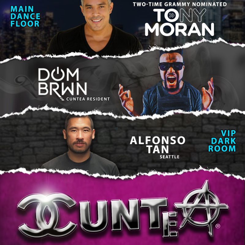 CUNTEA - TONY MORAN event flyer for 2023-01-15 at DEBONAIR SOCIAL CLUB