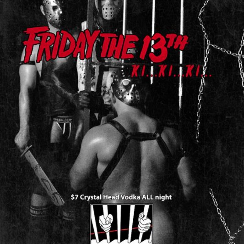 FRIDAY 13TH - KIKIKI event flyer for 2022-05-13 at CELL BLOCK