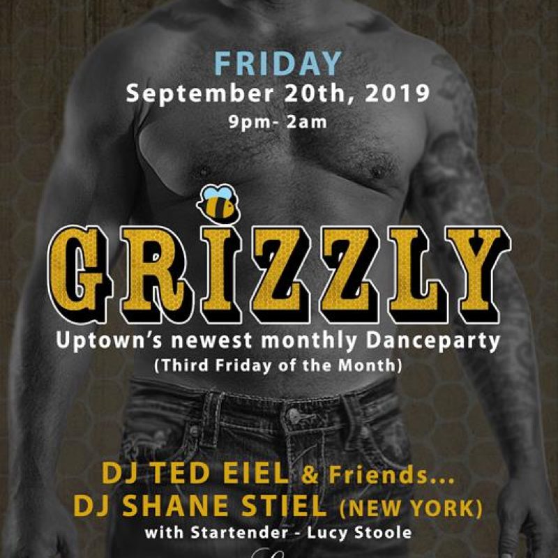 GRIZZLY - Launch Party event flyer for 2019-09-20 at LE NOCTURNE