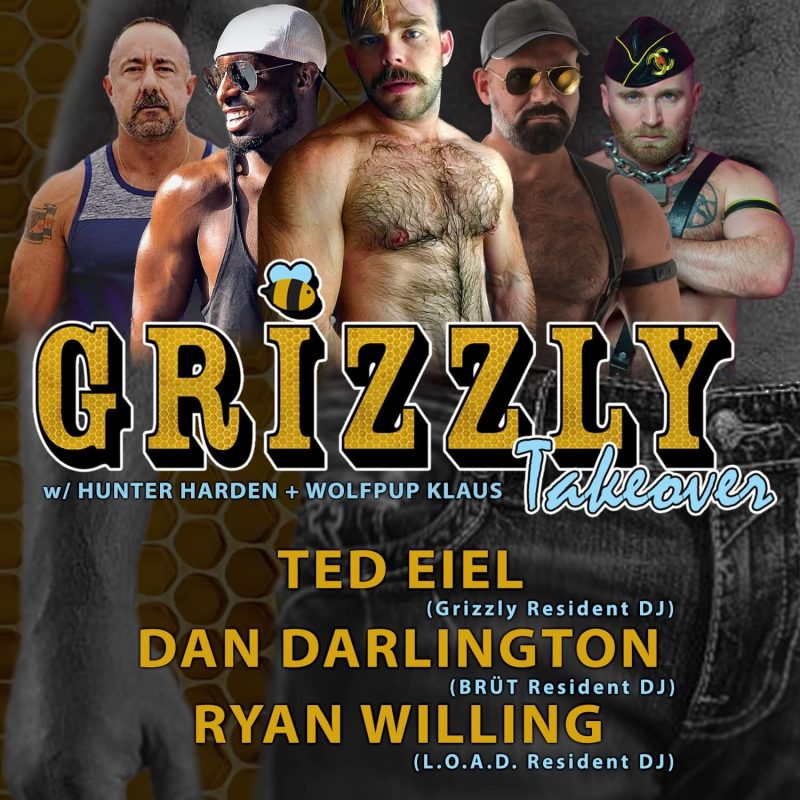 GRIZZLY™ - PrideFest event flyer for 2023-06-16 at CELL BLOCK