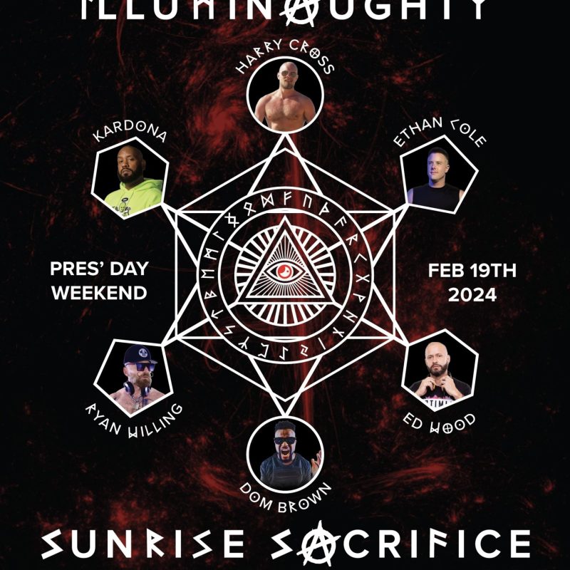 ILLUMINAUGHTY - AFTERS event flyer for 2024-02-19 at THE BATON