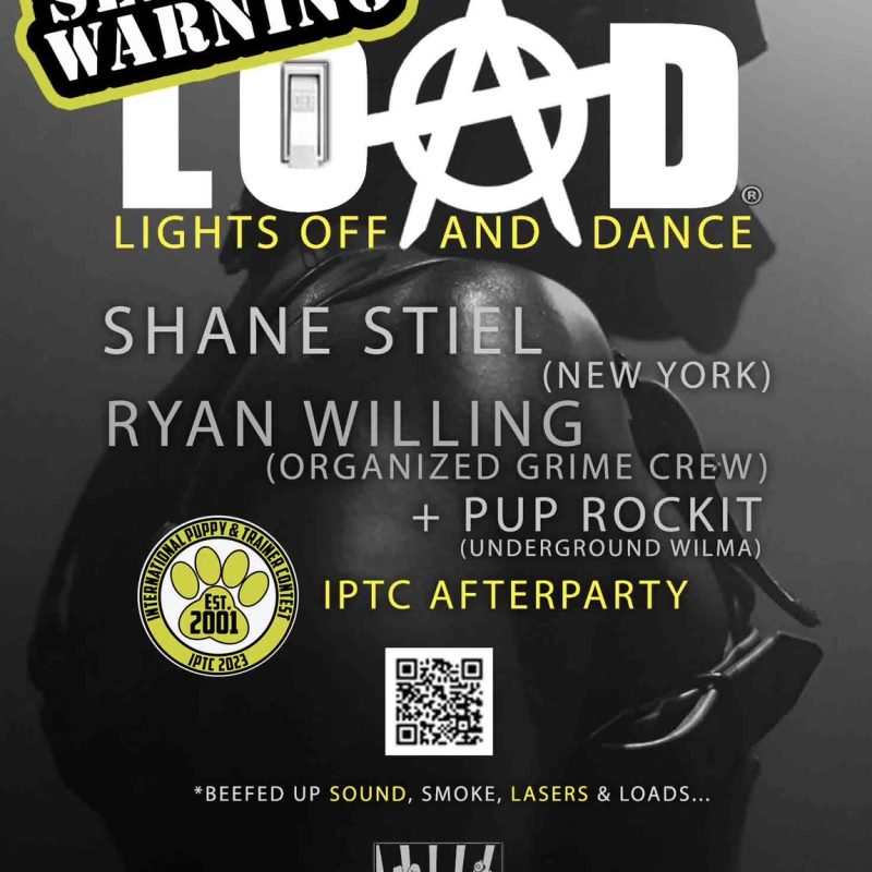 LOAD™ - SHANE STIEL event flyer for 2023-04-01 at CELL BLOCK
