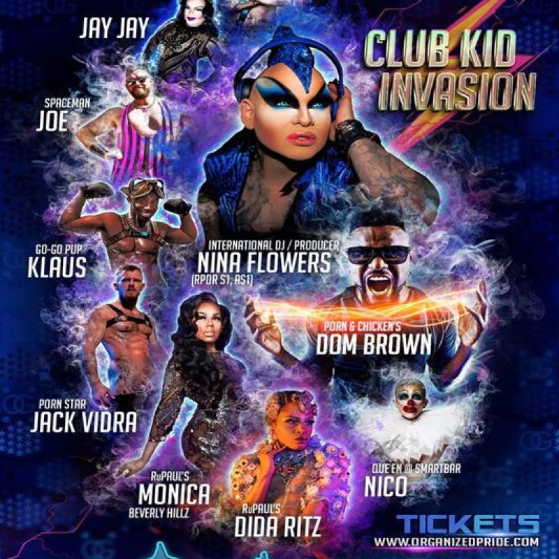 OrganizedGrime - NINA FLOWERS event flyer for 2020-04-04 at LA CAGE NIGHTCLUB